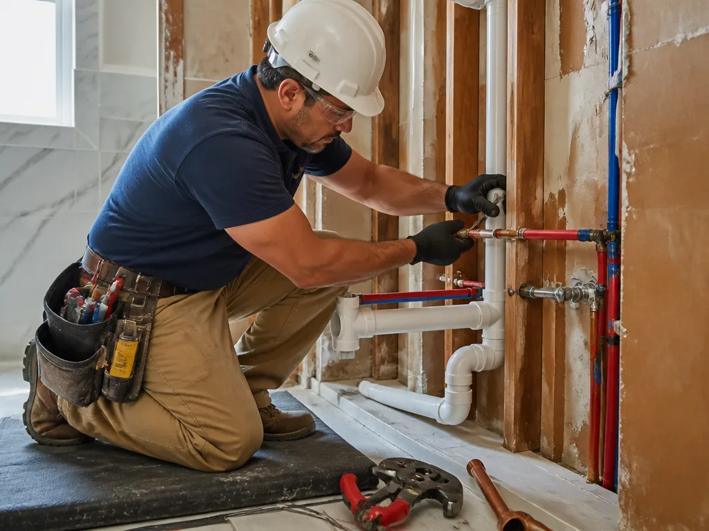 Bathroom Plumbing Update