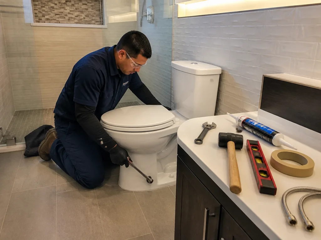 Toilet Installation